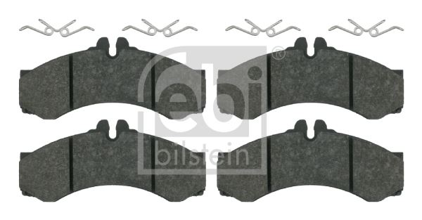 FEBI BILSTEIN 16164 Fren Sistemleri Fren Balatası - MERCEDES-BENZ SPRINTER 2-t Minibüs/Otobüs (B901, B902) uyumlu