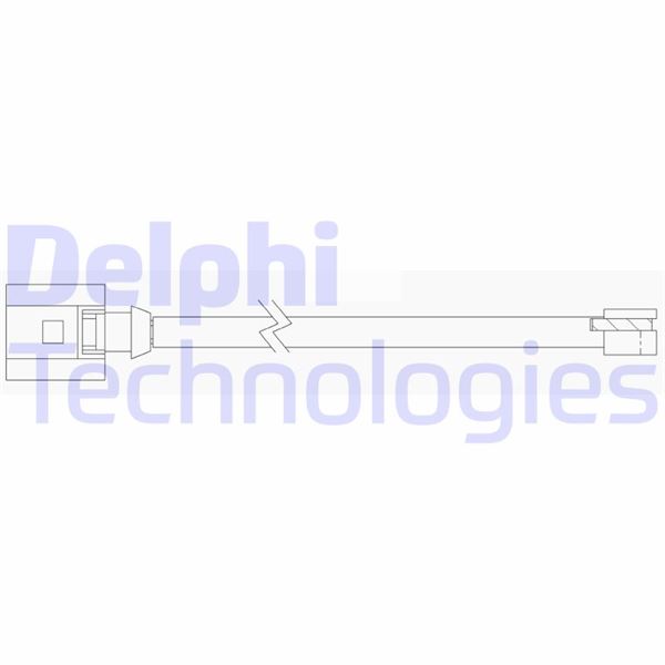 DELPHI LZ0287 Fren Sistemleri Aşınma Göstergesi - PORSCHE 911 (991) uyumlu