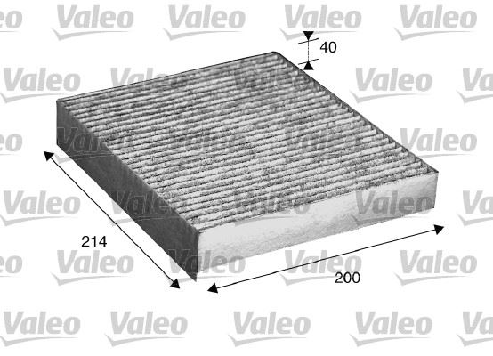 VALEO 715533 İklimlendirme Sistemi Polen Filtresi - ALFA ROMEO BRERA (939_) uyumlu