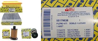 Filtre Seti - FIAT ORIJINAL - 55179638 Ürün Görseli