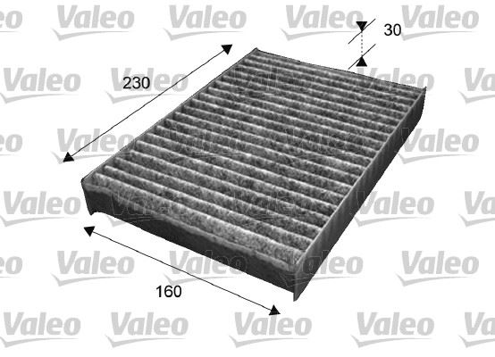 VALEO 715538 İklimlendirme Sistemi Polen Filtresi - RENAULT KANGOO Express (FC0/1_) uyumlu
