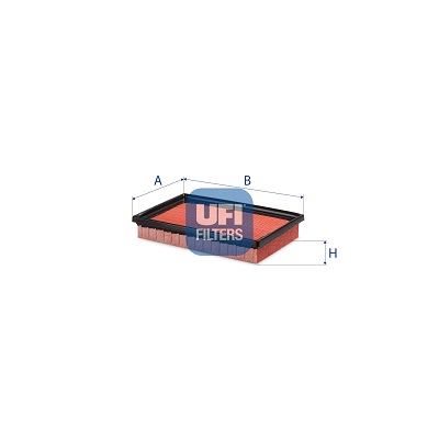 UFI 30.D12.00 Motor Hava Filtresi - TOYOTA YARIS (_P21_, _PA1_, _PH1_) uyumlu