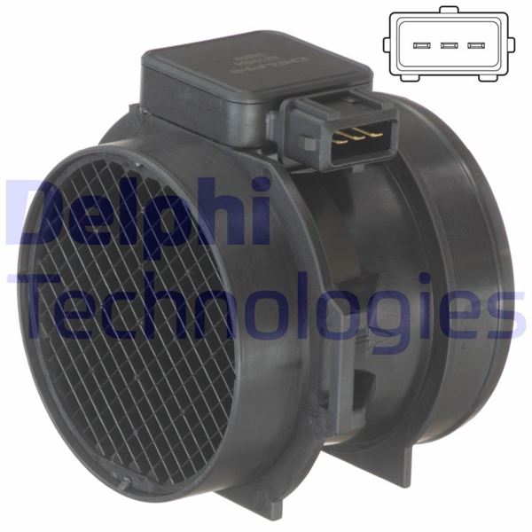 DELPHI AF10494-12B1 Motor Hava Kütle Ölçer (MAF Sensörü) - VOLVO S40 I (644) uyumlu