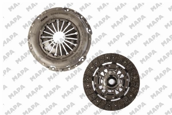 MAPA 006240709 Debriyaj Sistemi Debriyaj Seti - VW CADDY III Kasa/büyük limuzin (2KA, 2KH, 2CA, 2CH) uyumlu