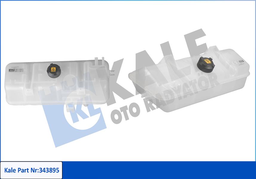 KALE OTO RADYATÖR 343895 Soğutma Sistemi İmbusat Deposu - FIAT DUCATO Minibüs/Otobüs (230_) uyumlu