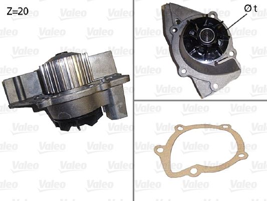 VALEO 506531 Motor Devirdaim - CITROËN XANTIA (X1_, X2_) uyumlu