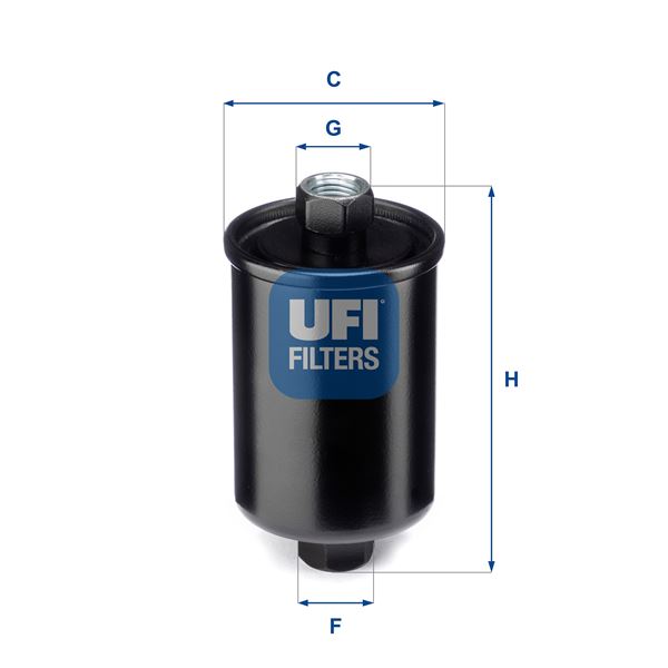 UFI 31.741.00 Yakıt Sistemi Yakıt Filtresi - LADA SAMARA Sedan (21099, 2115) uyumlu