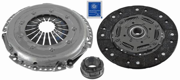 SACHS 3000 951 055 Debriyaj Sistemi Debriyaj Seti - AUDI A4 B6 Cabrio (8H7) uyumlu