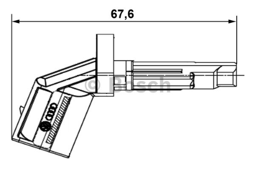 BOSCH 0 265 007 928 Fren Sistemleri Sürüş Dinamiği Ayarı - AUDI A7 Sportback (4GA, 4GF) uyumlu