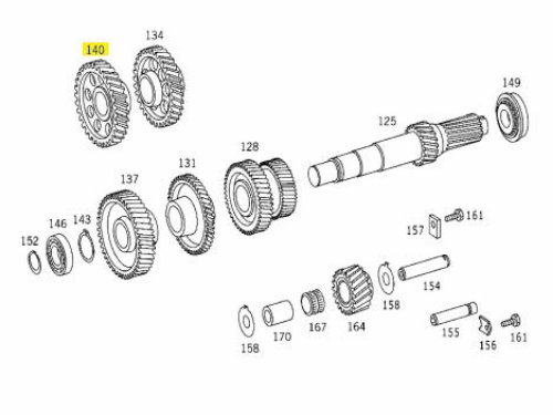 Retarder Kapak Pistonu - MERCEDES ORIJINAL - A3892631910 Ürün Görseli