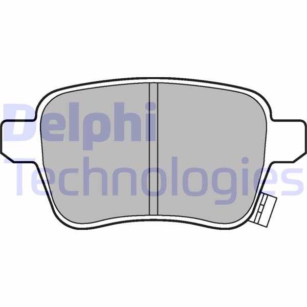 DELPHI LP3246 Fren Sistemleri Fren Balatası - FIAT 500L (351_, 352_) uyumlu