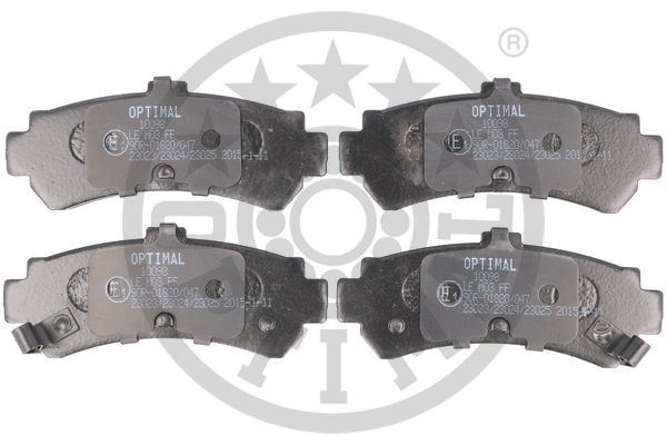 OPTIMAL BP-10098 Fren Sistemleri Fren Balatası - NISSAN ALMERA I Hatchback (N15) uyumlu