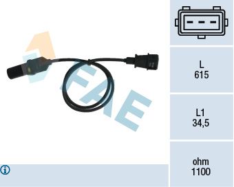 FAE 79005 Ateşleme Sistemi İmpuls Verici - FIAT PUNTO (176_) uyumlu