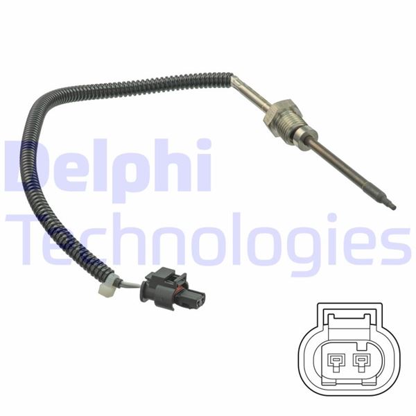 DELPHI TS30217 Emme & Egzoz Sistemi Egzoz Sensörleri - MERCEDES-BENZ C-SERISI (W204) uyumlu
