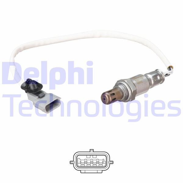 DELPHI ES21170-12B1 Emme & Egzoz Sistemi Egzoz Sensörleri - NISSAN QASHQAI II (J11, J11_) uyumlu