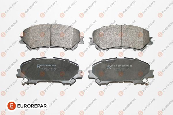 EUROREPAR 1667814380 Fren Sistemleri Fren Balatası - NISSAN QASHQAI II (J11, J11_) uyumlu