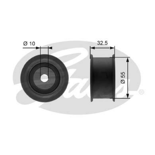GATES T41101A Motor Yönlendirme & Kılavuz Makarası - LADA 110 (2110) uyumlu