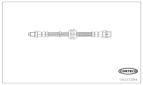 CORTECO 19037284 Fren Sistemleri Fren Hortumları - MINI MINI COUNTRYMAN (R60) uyumlu