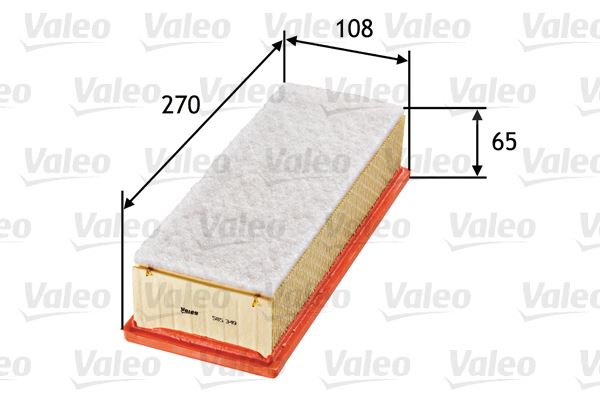 VALEO 585349 Motor Hava Filtresi - ROVER 400 Tourer (XW) uyumlu