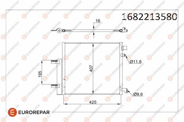 EUROREPAR 1682213580 Diğer Diğer Donanım & Parçalar - CHEVROLET SPARK (M300) uyumlu