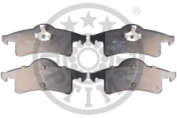 OPTIMAL BP-12566 Fren Sistemleri Fren Balatası - JEEP CHEROKEE (XJ) uyumlu