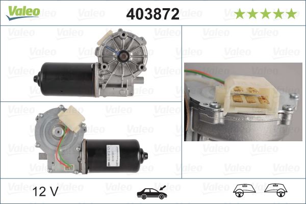 VALEO 403872 Kaporta & Gövde Parçaları Cam Silecek Mekanizması - MERCEDES-BENZ T2/LN1 Panelvan/Van uyumlu