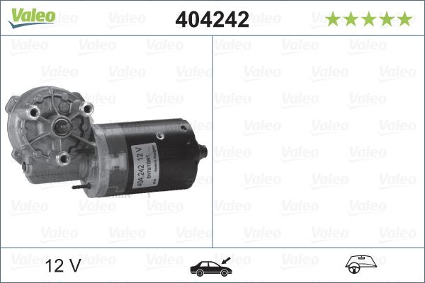 VALEO 404242 Kaporta & Gövde Parçaları Cam Silecek Mekanizması - VW PASSAT B3/B4 (3A2, 35I) uyumlu