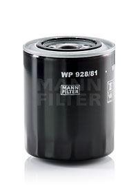 MANN-FILTER WP 928/81 Motor Yağ Filtresi - MITSUBISHI COLT II (C1_A) uyumlu