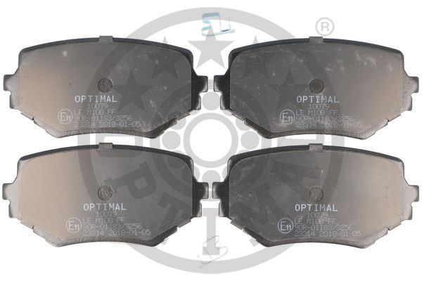 OPTIMAL BP-10079 Fren Sistemleri Fren Balatası - SUZUKI VITARA (ET, TA, TD) uyumlu