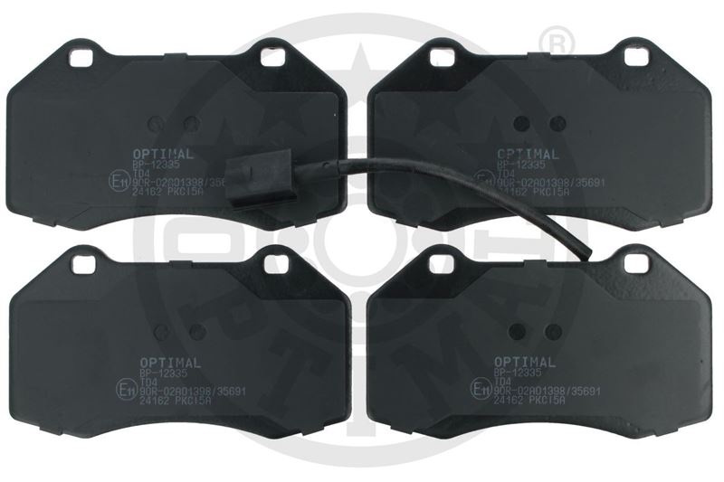OPTIMAL BP-12335 Fren Sistemleri Fren Balatası - ALFA ROMEO MITO (955_) uyumlu