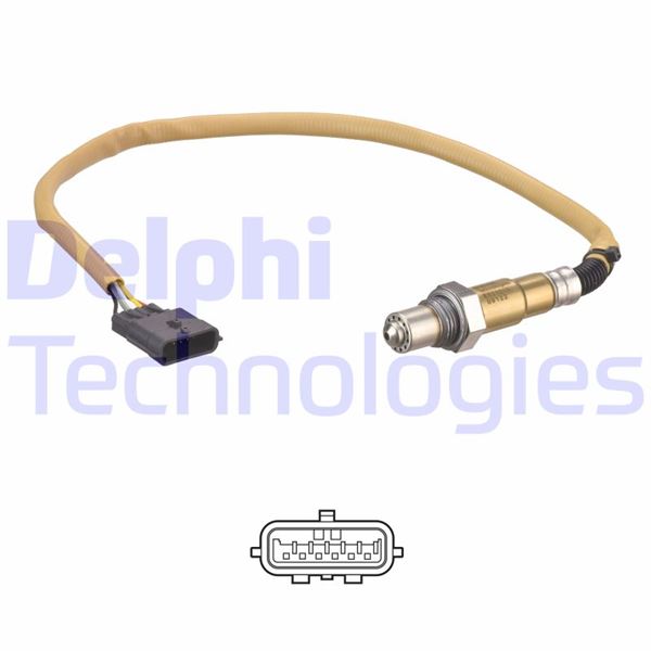 DELPHI ES21213-12B1 Emme & Egzoz Sistemi Egzoz Sensörleri - RENAULT CLIO IV (BH_) uyumlu