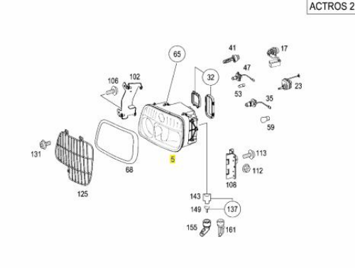 Far - MERCEDES ORIJINAL - A9438200161