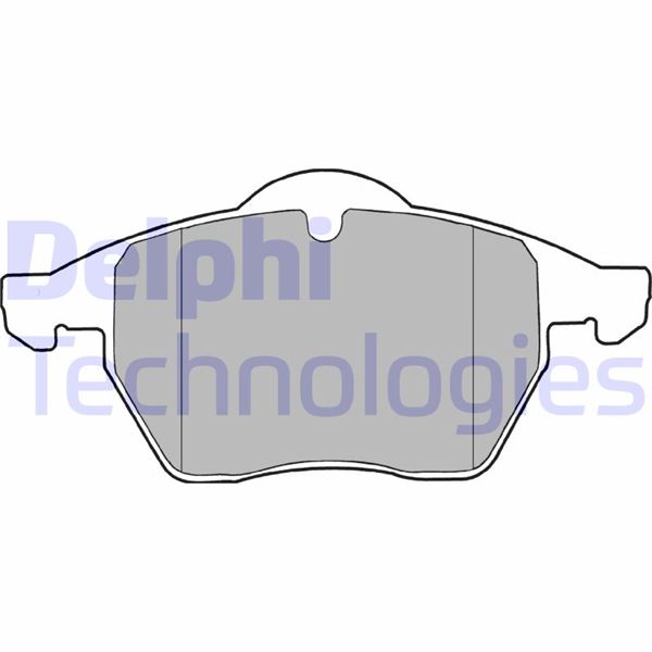 DELPHI LP1407 Fren Sistemleri Fren Balatası - VW PASSAT B3/B4 (3A2, 35I) uyumlu