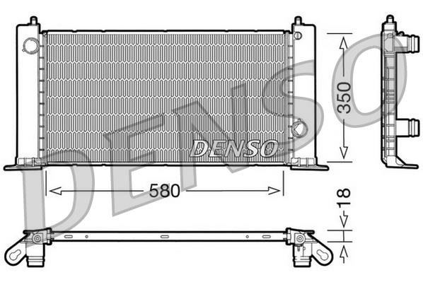 Su Radyatörü - DENSO - DRM09121 Ürün Görseli