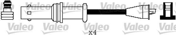 VALEO 346586 Ateşleme Sistemi Ateşleme Kablosu - SUBARU LEGACY II Station wagon (BG) uyumlu