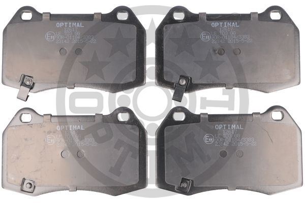 OPTIMAL BP-12519 Fren Sistemleri Fren Balatası - NISSAN 350Z Coupe (Z33) uyumlu