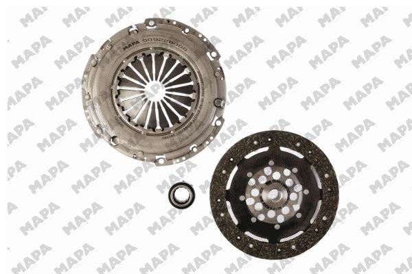 MAPA 007228700 Debriyaj Sistemi Debriyaj Seti - MINI MINI Coupe (R58) uyumlu
