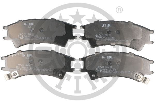 OPTIMAL BP-10261 Fren Sistemleri Fren Balatası - HYUNDAI ATOS (MX) uyumlu
