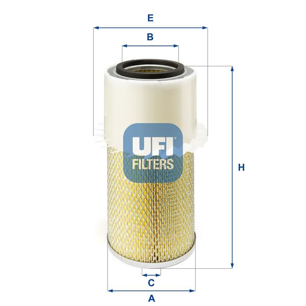 UFI 27.878.00 Motor Hava Filtresi - UMM ALTER uyumlu