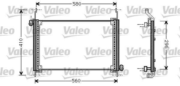 VALEO 818007 İklimlendirme Sistemi Klima Radyatörü - FIAT MULTIPLA (186_) uyumlu