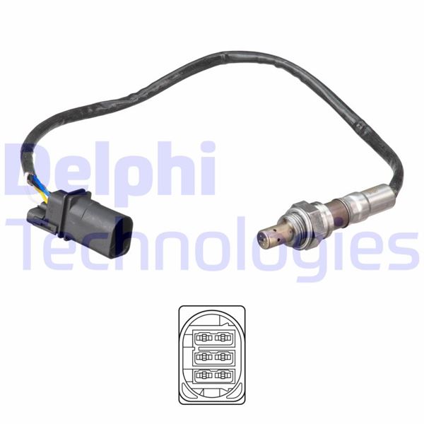DELPHI ES21149-12B1 Emme & Egzoz Sistemi Egzoz Sensörleri - AUDI A1 (8X1, 8XK) uyumlu