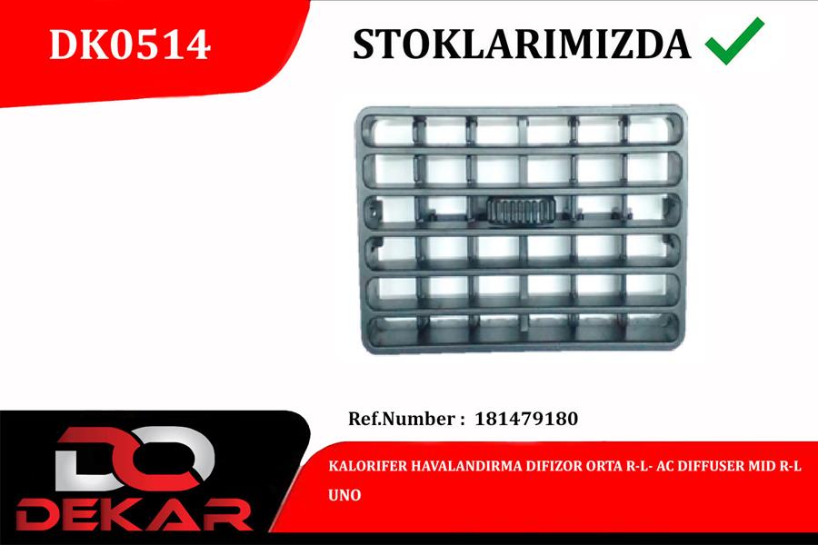 Havalandırma Difüzörü - DEKAR - DK0514 Ürün Görseli