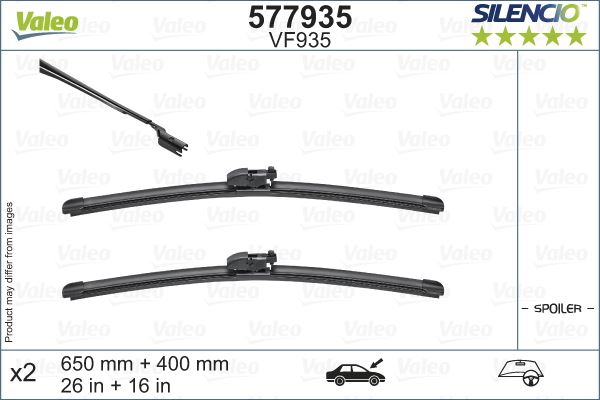 VALEO 577935 Kaporta & Gövde Parçaları Cam Silecek Mekanizması - LEXUS NX (_Z1_) uyumlu