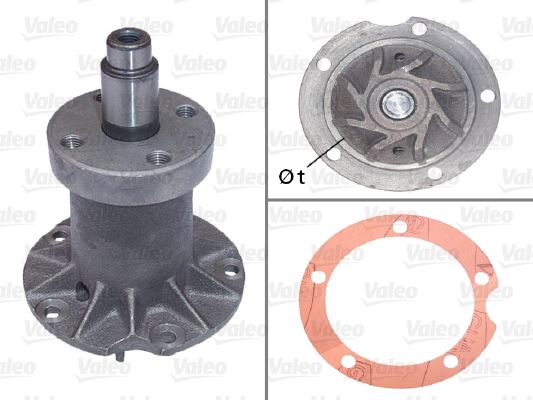 VALEO 506097 Motor Devirdaim - MERCEDES-BENZ 123 Sedan (W123) uyumlu