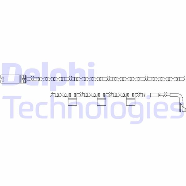 DELPHI LZ0234 Fren Sistemleri Aşınma Göstergesi - MINI MINI (R56) uyumlu