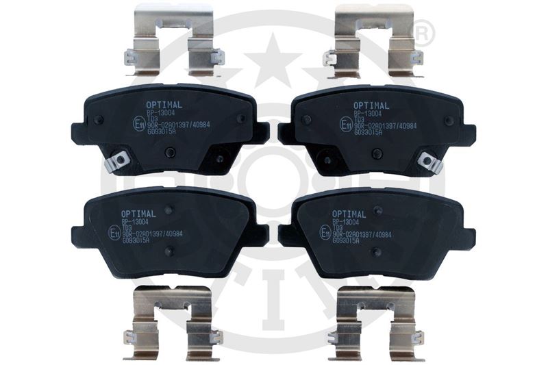 OPTIMAL BP-13004 Fren Sistemleri Fren Balatası - HYUNDAI i30 (PDE, PD, PDEN) uyumlu