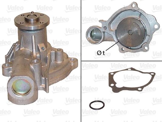 VALEO 506936 Motor Devirdaim - MITSUBISHI SPACE WAGON (N3_W, N4_W) uyumlu