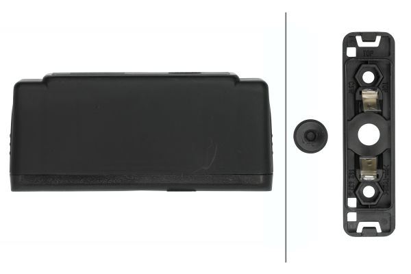 HELLA 2KA 006 896-001 Farlar & Aydınlatma Plaka Lambası
