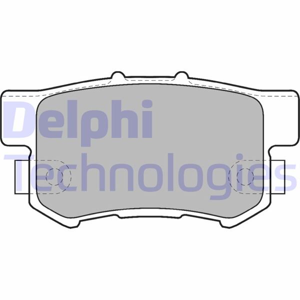 DELPHI LP1507 Fren Sistemleri Fren Balatası - SUZUKI SX4 Sedan (GY, RW) uyumlu