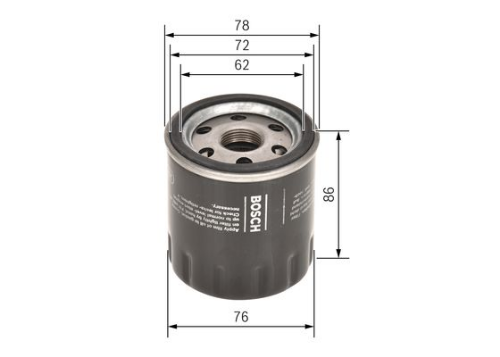 BOSCH F 026 407 188 Motor Yağ Filtresi - PEUGEOT BOXER Minibüs/Otobüs uyumlu